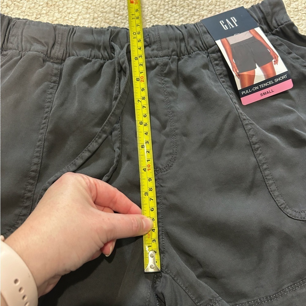 GAP Pull-On Tencel Shorts, Dark Gray, Women’s Size Small, NWT - Picture 13 of 13